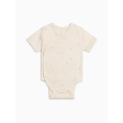 0-3 month Marina / Sea + Dune Lark Kimono Short Sleeve Bodysuit