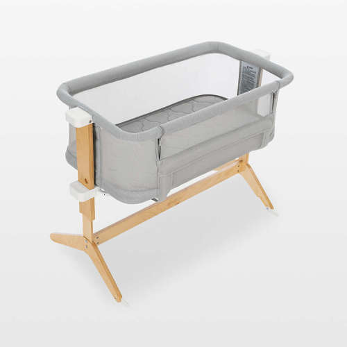 Newton Baby Grey Bassinet and Bedside Sleeper