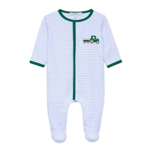 Little Farmer Applique Footie