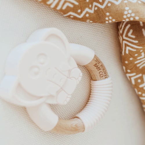 Teether | Esono the Elephant - The Rooted Baby Co.