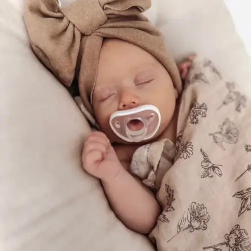 Nanobebe Flexy Pacifier 0-3M 2Pk White | Baby Bunting AU