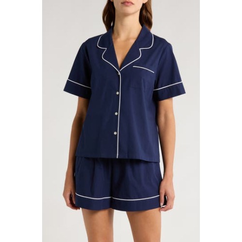 Classic Short Cotton Pajamas, Medium