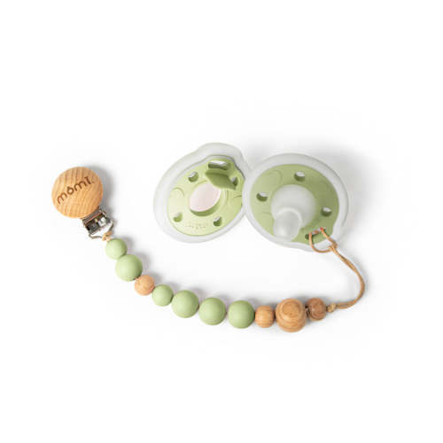 mōmi babypace pacifier gift set - pistachio