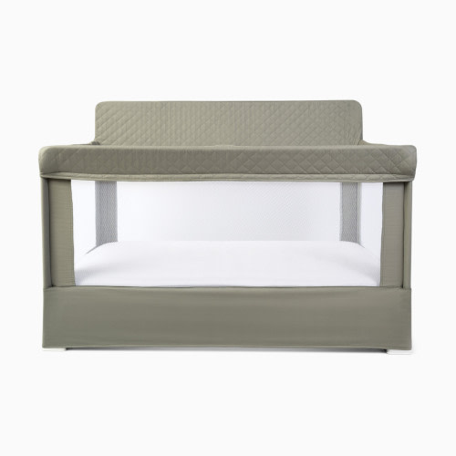Baby Delight Lunaire Full-Size Mesh Crib & Playard - Organic Sage