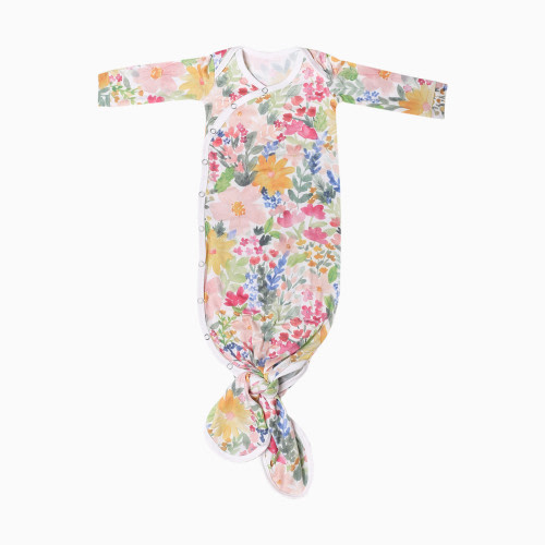 Printed Knotted Gown - Lark