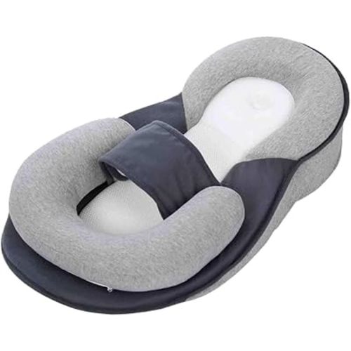 Wedge Lounger Pillow with Adjustable Support,Portable Dream Cradlepod Style Dream Nest Mat, Bliss Contour Lounger Pillow