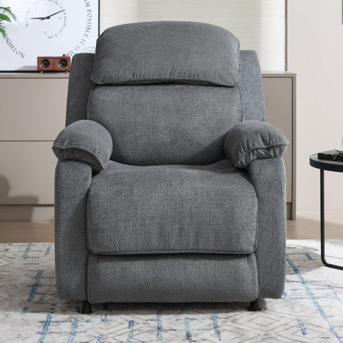 Latitude Run® 36.61'' Wide Modern Ergonomic Electric Power Recliner Chair With Remote Control, Easy-To-Clean Legs For Living Room & Reviews | Wayfair