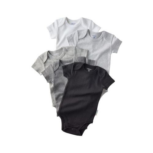 Avery Assorted 5-Pack Bodysuits, 0-3M