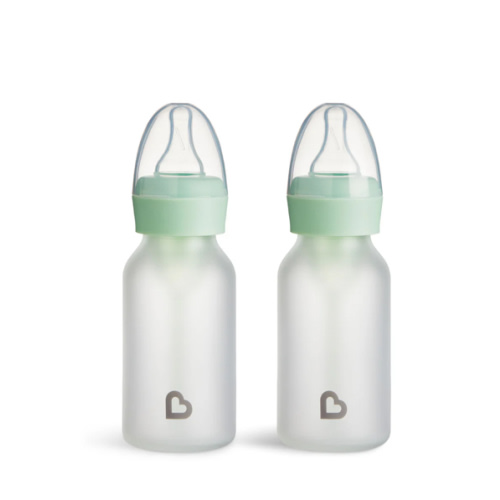 Bond® Silicone Glass Bottle 4oz or 8oz, 2pk | Munchkin