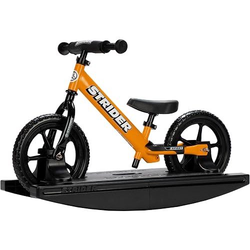 Strider Sport 2-in-1 Rocking Bike, Ages 6 Months–4 Years, Orange