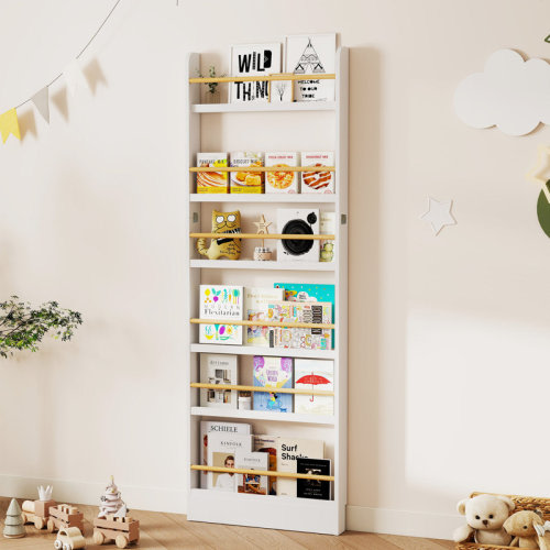 George Oliver Behind The Door Bookcase | Wayfair