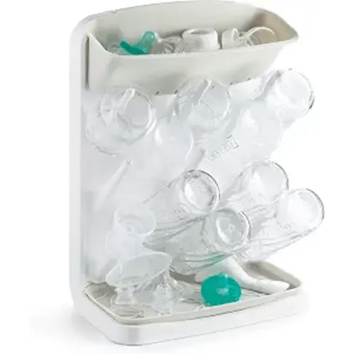 Ubbi Vertical Baby Bottle Drying Rack, Space Saving Countertop Bottle Dryer