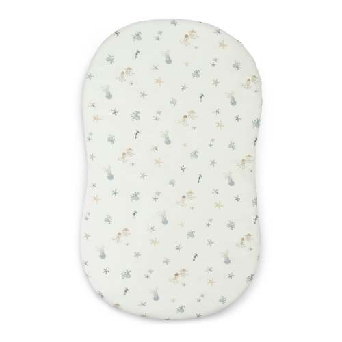 Cove Sea Life Cotton Bassinet Sheet