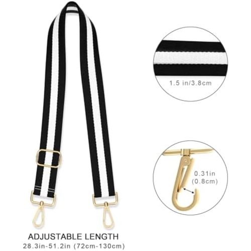 Wide Shoulder Strap Purse Strap Adjustable Replacement Crossbody Handbag Extender Bag Belt