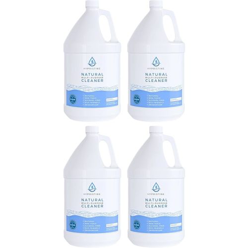 Hypristine Natural Multipurpose Surface Cleaner, 128 fluid Ounce Bottle, 4 Pack