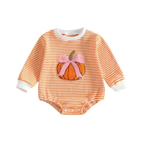Halloween Baby Girl Outfit Velvet Ruffle Mushroom Bubble Romper | Long Sleeve Warm Bodysuit, Newborn Halloween Outfit, Infant Mushroom Clothes, Fall Toddler Winter Outfits, Baby One Piece