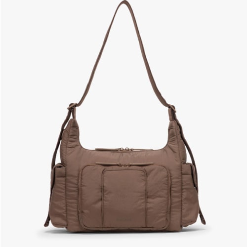 Crossbody Diaper Bag - HAZELNUT