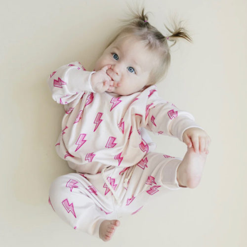 Jogger Set | Pink Bolts