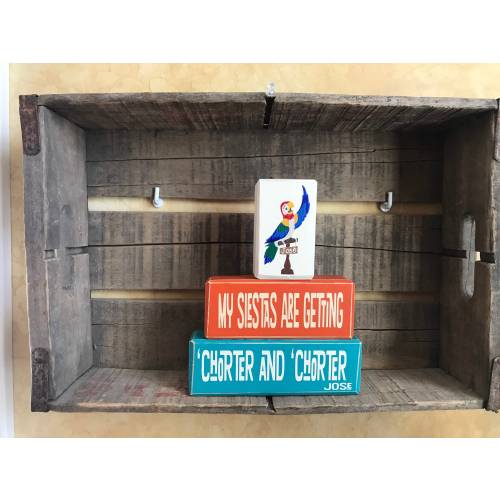 My Siesta's Are Getting 'Chorter and 'Chorter Tiki Room Stacking Blocks | Enchanted Tiki Room