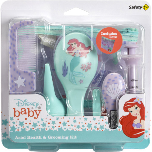 Disney Baby Ariel Health & Grooming Kit (10pc), Princess