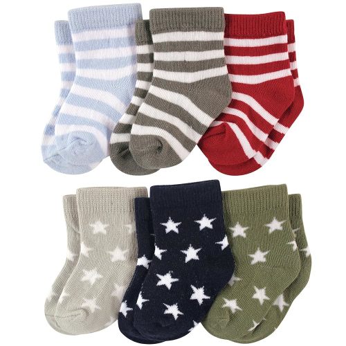 Luvable Friends Unisex Baby Newborn and Baby Socks Set