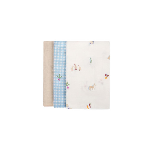 Buy Avery Row Muslin Squares Set Little Farm at Well.ca | Free Shipping $35+ in Canada
