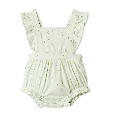 Amazon Essentials x Sofia Grainge Baby Girls' Cotton Sleeveless Romper with Ruffles