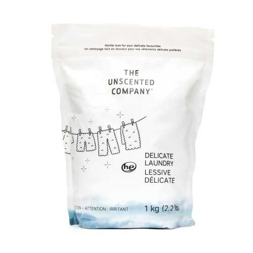 Unscented Delicate Laundry Powder – Biodegradable Formula, Gentle Wash | TUC – Unscented Co.