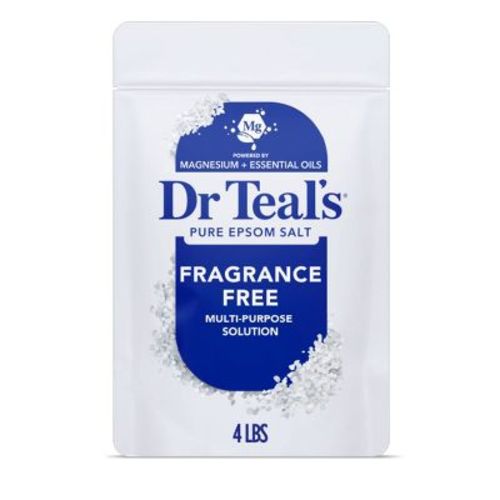 Dr Teal's Epsom Salt Magnesium Soak - Fragrance-Free - 4 lbs