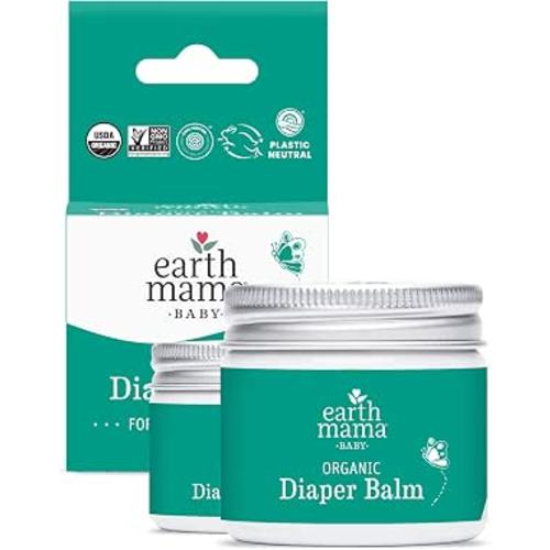 Earth Mama - Organic Diaper Balm - 2-Ounce (2-Pack)