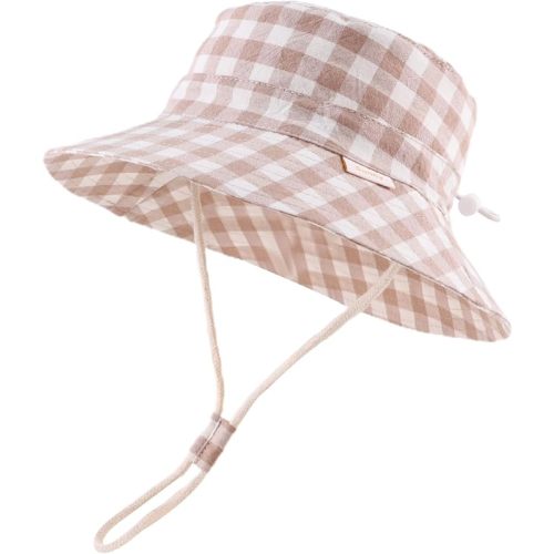 Baby Toddler Girls Bucket Hat Newborn Sun Hats for Boys Classic Infant Summer UV Protection Hats Kids Beach Cap