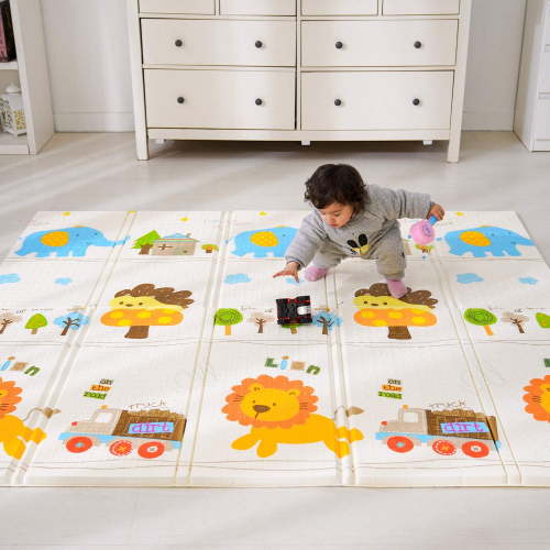 Bammax X-Large Waterproof Foam Baby Play Mat - Lion