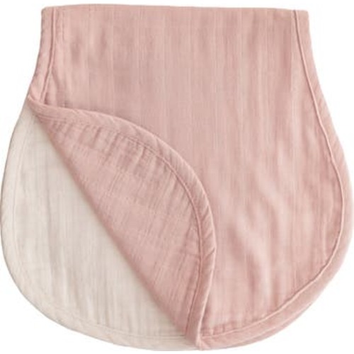 Assorted 2-Pack Organic Cotton Muslin Burp Cloths