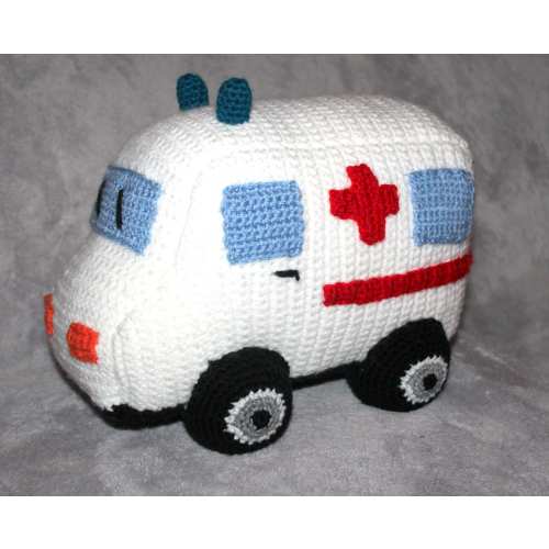 ambulance crochet pattern english version