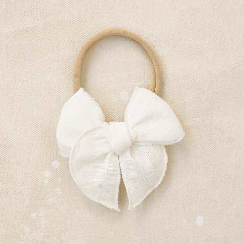 Mini Fleur Bow Headband // Lucy