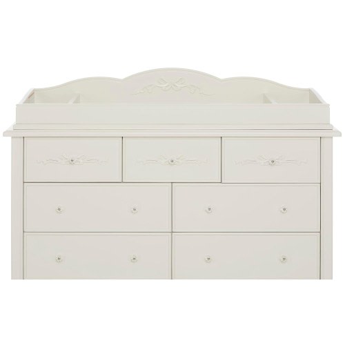 Evolur Aurora Change Tray|Lasting Quality|Intricate Ribbon Bow Scrollwork