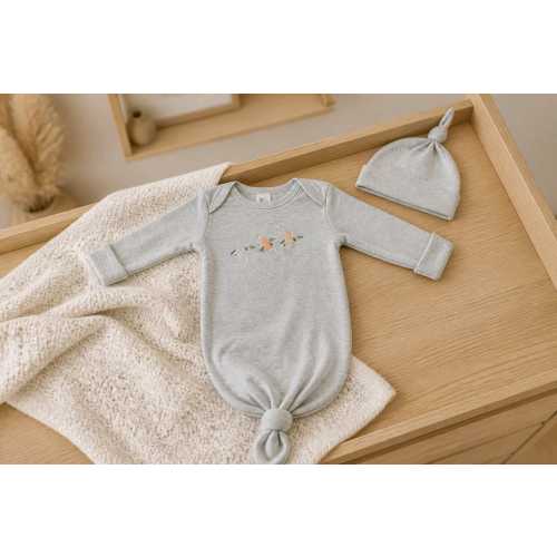 Personalized Newborn Boy Mallard Duck Coming Home Outfit • Monogrammed Baby Gift Set