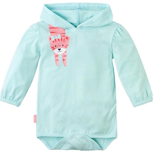 UV SKINZ Baby Girl Hooded Sunzie, UPF 50+ Protection