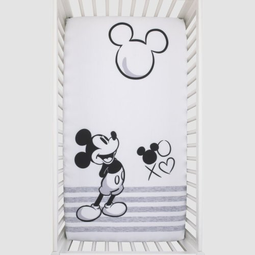 Disney Nojo Disney MickeyMouse Fitted Crib Sheet & Reviews | Wayfair