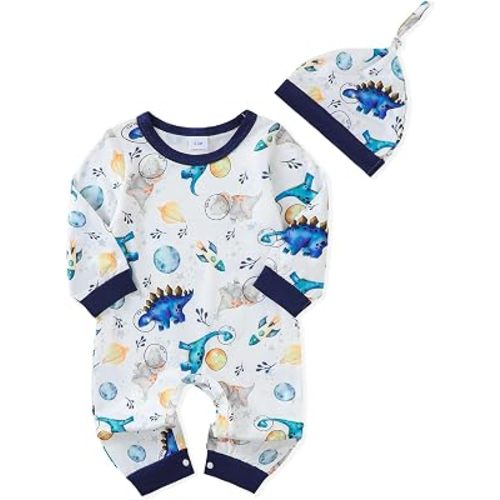 NZRVAWS Newborn Baby Boy Clothes Outfits Letter Prined Romper Pants Set Infant Baby Boy Clothing 0 3 6 9 12 18 Months