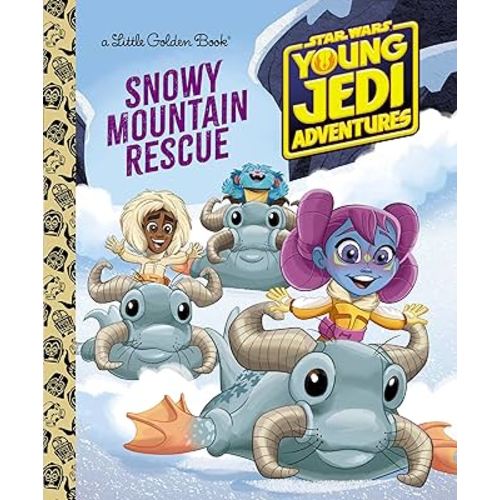 Snowy Mountain Rescue (Star Wars: Young Jedi Adventures) (Little Golden Book)