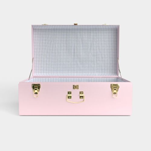 Grand Trunk - Pink - Picnic in Blue / Embroidery