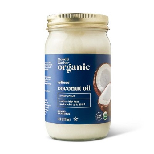 Organic Refined Coconut Oil - Good & Gather™, Size: 14oz