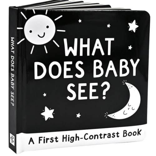 What Does Baby See? A High-Contrast Board Book (Padded Cover)