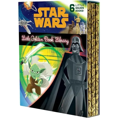 The Star Wars Little Golden Book Library (Star Wars): The Phantom Menace; Attack of the Clones; Revenge of the Sith; A New Hope; The Empire Strikes Back; Return of the Jedi