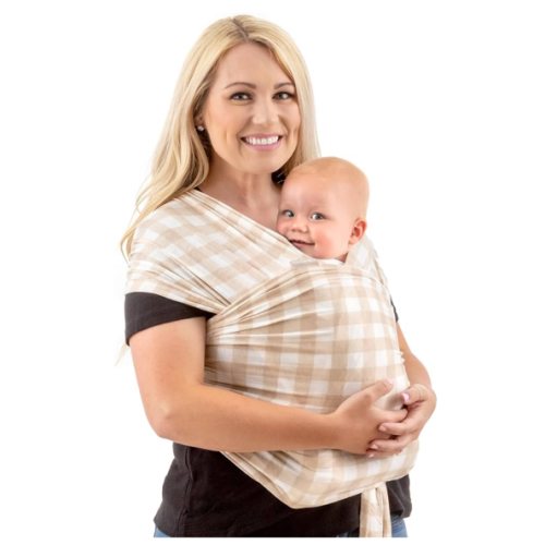 WeeSprout Baby Wrap Carrier - Perfect Baby Carrier Wrap Sling for Newborn and Infant, Enhances Baby Bonding, Soft and Breathable, Ideal for Babywearing