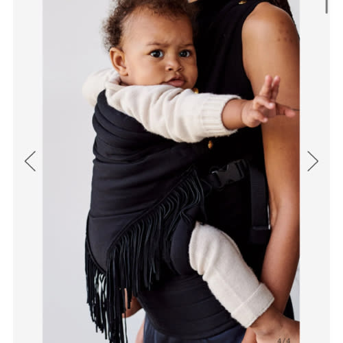 Black Fringe | Zeitgeist Baby Carrier | SHOP ARTIPOPPE