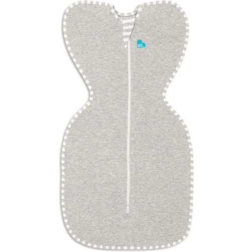 Love to Dream Swaddle UP, Baby Sleep Sack, Self-Soothing Swaddles for Newborns, Improves Sleep, Snug Fit Helps Calm Startle Reflex, New Born Essentials for Baby, Small 8-13lbs, Gray