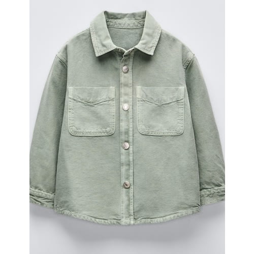 POCKET OVERSHIRT - Sea green | ZARA United States