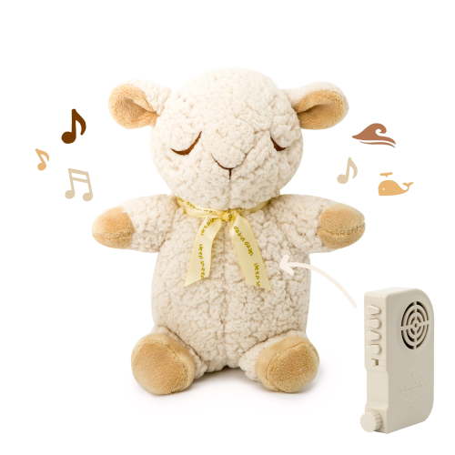 Cloud B - Sleep Sheep on The Go Sound Soother & Plush Toy in Beige